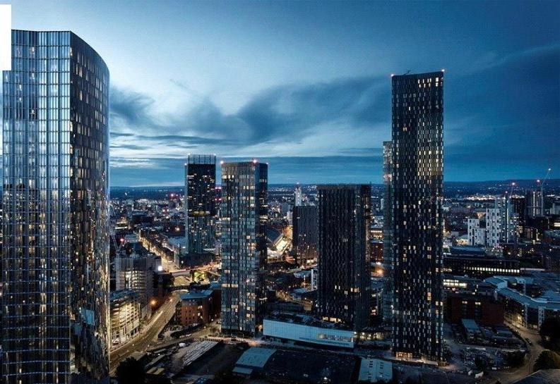 Luxury 2 Bedroom Apartment Manchester City Centre Esterno foto